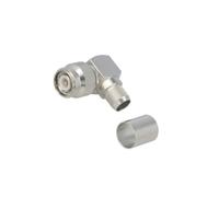 J01010A0065 Connettore TNC maschio con angolo di 90° 50Ω H1000,RG213 PTFE...