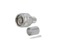 J01020A0107 Connettore N maschio dritto 50Ω RG213 giunto a morsetto PTFE TELE...