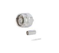 J01020A0108 Connettore N maschio dritto 50Ω B9907,KX15,RG58C/U PTFE TELEGÄRTNER