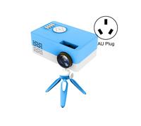 J15 1920 X 1080P Hd Home Mini LED Projector con treppiede Supporta Av / Hdmi X 1 / Usb X 1 / Tf X 1, Specifiche della spina: Standard australiano (bl