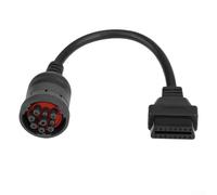 J1939 9Pin alla soluzione pratica dell'adattatore del camion di OBD2 16Pin per la diagnostica