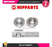 NIPPARTS J3300530 Disco freno