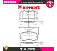 J3612026 Kit pastiglie freno, Freno a disco (NIPPARTS)