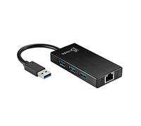 J5 create JUH470 - Netzwerkadapter - SuperSpeed USB 3.0 - Gigabit Ethernet x 1 + USB 3.0 x 3