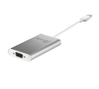 j5create Adattatore da USB a VGA Risoluzione HD 1080p fino a 2048 x 1152| Porta USB 3.1/3.0/2.0 | Compatibile con Windows 10, 8.1, 8,7 e Mac da 10.8 a 10.13.3 (JUA311)