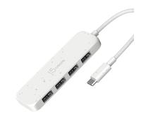 j5create Hub ecologico da USB-C a 4 porte tipo A Gen 2 (ECO-FRIENDLY USB-C TO 4-PORT - TYPE-A GEN 2 HUB)