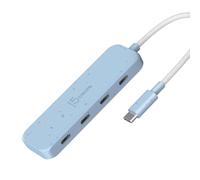 j5create Hub ecologico da USB-C a 4 porte tipo C Gen 2 (ECO-FRIENDLY USB-C TO 4-PORT - TYPE-C GEN 2 HUB)