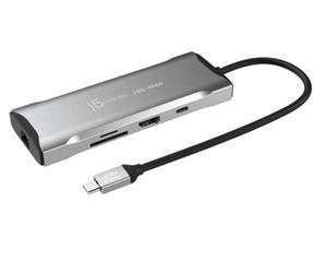 J5create J5create JCD393 4K60 Elite USB-C 10Gbps Mini Dock, Space Grey