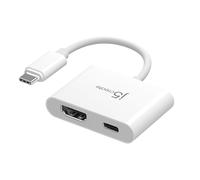 j5create JCA152-N replicatore di porte e docking station per laptop Bianco NEW