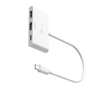 j5create JCA399-N hub di interfaccia USB 3.2 Gen 2 (3.1 Gen 2) Type-C 5000 Mbit/s Bianco NEW
