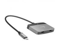 j5create JCA465-N Adattatore per display da 8K USB-CÂ® a Dual HDMIâ„¢ (8K USB-C