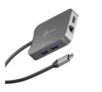 j5create JCD3191-N replicatore di porte e docking station per laptop Cablato USB 3.2 Gen 2 (3.1 Gen 2) Type-C Grigio NEW