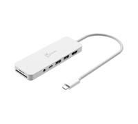 J5Create JCD373EW ECO USB-C Multi Port Hub con PD (bianco)