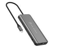 j5create JCD398-N replicatore di porte e docking station per laptop Cablato USB 3.2 Gen 2 (3.1 Gen 2) Type-C Grigio NEW