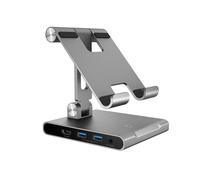 j5create JTS224-N Supporto multiangolare con docking station per iPad ProÂ® (MUL