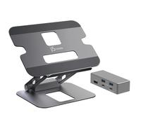 j5create JTS327-N Supporto Multi-Angolo per Laptop con Dock 4K - Nouvo