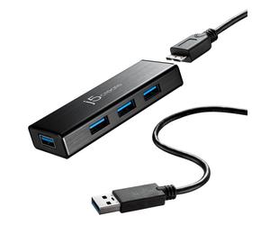 j5create JUH340-N HUB USB 3.0 a 4 porte - UE/RU - Nouvo