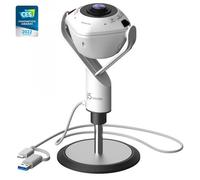 J5create JVU368-N Webcam con teconologia AI a 360° con vivavoce (360 AI-POWERED