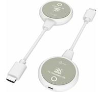 J5create JVAW75-N moltiplicatore AV Trasmettitore e ricevitore AV Grigio, Bianco
