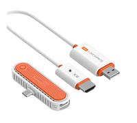 j5create ScreenCast Mini Duo Trasmettitore e ricevitore HDMI wireless Type-C, Plug&Play 1080p@60Hz Bassa latenza Uscita 5G+2.4G per lo streaming da telefono/tablet a TV (JVAW60)