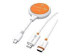 j5create ScreenCast Trasmettitore e ricevitore di display wireless da USB-C a HDMI, supporta 1080p, compatibile con MacBook, iPad Pro, ChromeOS, laptop USB-C e Android (JVAW62)