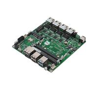 J6412 Soft Routing Motherboard, Nano ITX Motherboard/12 * 12cm, 2* DDR4 ~ 32GB, slot di espansione/M-PCIE/WiFi/3G/4G moduli, USB3.0, M.2 (NVME), SATA3.0, 2.5GbE LAN