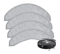 J7 Plus Mop Pad per i-Robot Roomba Combo j7+ Ricambi Accessori, Confezione da 4 panni lavabili in microfibra per iRobot Roomba Combo j7+ Robot Aspirapolvere e Mop (non per j7)
