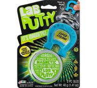 JA-RU Lab Putty Magnetic Slime with Magnet & Tin Container (1 Unit) Squishy Fidget Toy Magnetic Putty for Kids. Non Sticky Slime. Anger Management Toy