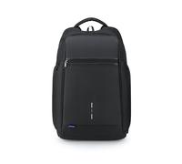 JaaG® Vgoal - Zaino da trasporto impermeabile per computer portatile unisex, da 17 pollici, borsa per laptop professionale con porta USB, ideale per viaggiare, 33 x 20 x 48 cm, Nero , L