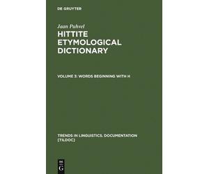 Jaan Puhvel Words beginning with H (Copertina rigida)