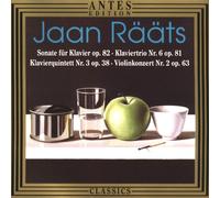 JAAN RAATS Sonata for Piano Op 82 / Piano Trio 6 Op 81 (CD)