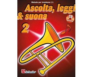 JAAP KASLELEIN - ASCOLTA LEGGI & SUONA VOL. 2 + CD - TROMBONE - METODO