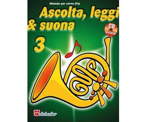 JAAP KASLELEIN - ASCOLTA LEGGI & SUONA VOL. 3 + CD - CORNO