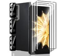 Jaavkkma 3 Pezzi Pellicola Protettiva per Honor Magic V2 Vetro Temperato + 3 Pezzi Pellicola Fotocamera, Durezza 9H/Senza Bolle, Protezione Schermo per Honor Magic V2 - HD Vetro Temperato