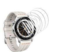 Jaavkkma 4 Pezzi Pellicola Protettiva Flessibile per OnePlus Watch Lite, HD Trasparente/Anti-graffio/Copertura Completa, Protezione Schermo per OnePlus Watch Lite - Pellicola TPU Morbida