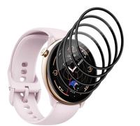 Jaavkkma 4 Pezzi Pellicola Protettiva per Amazfit GTR Mini 43mm Vetro Temperato, Anti-graffio/HD, 3D Curva Protezione Schermo per Amazfit GTR Mini 43mm - PMMA Film Protettivo Composito