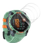 Jaavkkma 4 Pezzi Pellicola Protettiva per Garmin Instinct 3 45mm AMOLED Vetro Temperato, Durezza 9H/Senza Bolle, Protezione Schermo per Garmin Instinct 3 45mm AMOLED - HD Trasparente Vetro Temperato