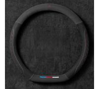 JABBNGD Auto Coprivolanti, per Ford Puma ST-Line 2020-2025 Confortevoli Durevole Copri sterzo Auto Coprivolante Volante Protezione Coprivolanti,D