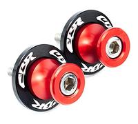 JABL 2pcs 8MM Moto CNC Paddock Bobbins Cavalletto, per CBR 600 900 1000 RR 250R 300R 954RR CB919 600RR CB500R Forcellone Nottolini Stands, Motorcycle Viti Swing Arm Accessories