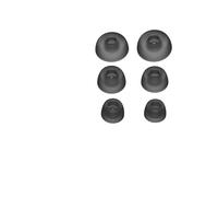 Jabra 100-62974000-00 Inserti per auricolari Silicone Nero EarGels for Evolve2