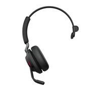 Jabra Evolve2 65, UC Mono Auricolare Wireless A Padiglione Ufficio USB tipo A Bluetooth Nero