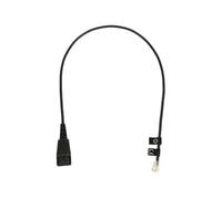 Jabra 8800-00-01 0,5 m QD RJ10 Nero Maschio Maschio to Modular RJ extension cord