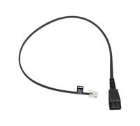 Jabra 8800-00-25 0,5 m QD RJ-10 Nero Maschio Maschio to Modular RJ extension