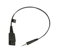 Jabra 8800-00-99 Quick Disconnect (QD) 3.5 mm Nero Cord QD to straight 3.5 Jack