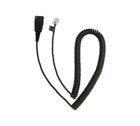 Jabra 8800-01-37 Cavo Nero QD to Modular RJ extension coiled cord for Cisco IP