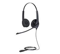 Jabra Biz 1500 Duo QD Auricolare Cablato A Padiglione Ufficio Bluetooth Nero