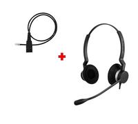 Jabra BIZ 2300 QD Duo + Cavo QD