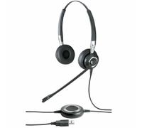 JABRA BIZ 2400 II DUO USB + BLUETOOTH 2499-823-209 MS CUFFIE CALL CENTER SKYPE