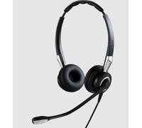 Jabra Biz 2400 Cuffie II Duo, Dotate di Disconnessione Rapida, Cancellazione del Rumore, Ottimizzate per le Piattaforme UC