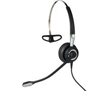 Jabra Biz 2400 II USB-A CC MS Cuffie Mono On-Ear, Cuffie con Cavo e Cancellazione del Rumore, Certificate Microsoft Skype for Business con HD Voice e Unità di Controllo programmabile